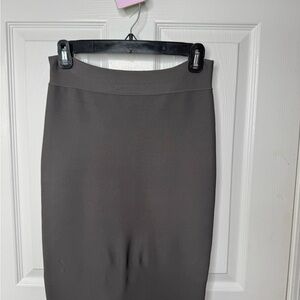 BCBGMaxAzria Charcoal Pencil Skirt